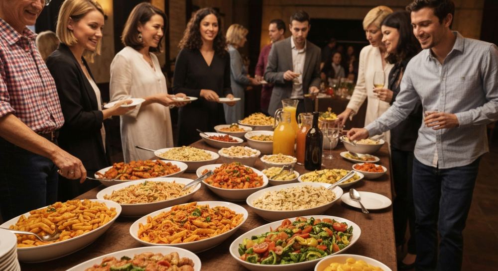 Cómo organizar el menú de comida y bebida de una fiesta