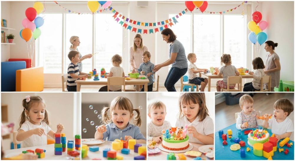 Cómo planear una fiesta para niños pequeños