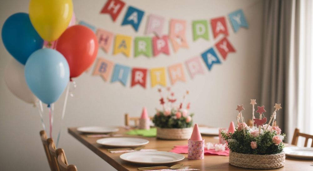 Decoraciones de cumpleaños DIY: proyectos fáciles
