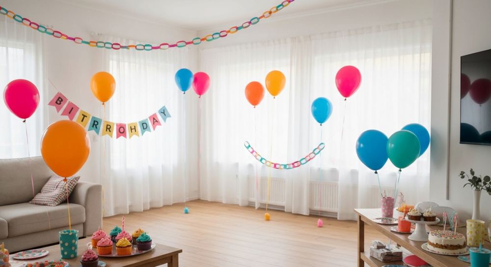 Decoraciones de cumpleaños económicas y creativas