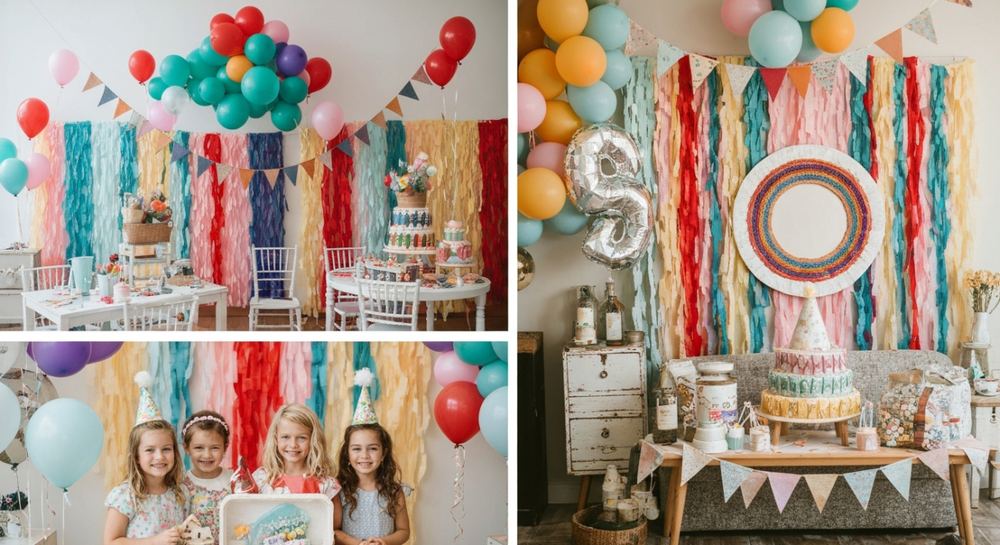 Materiales baratos para decorar un cumpleaños a lo grande