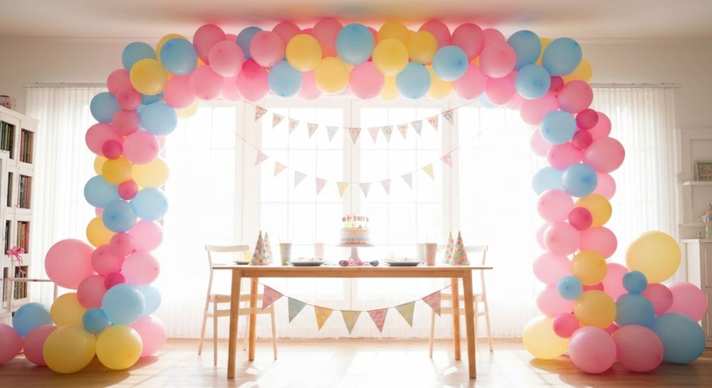 Cómo hacer arcos de globos para cumpleaños fáciles