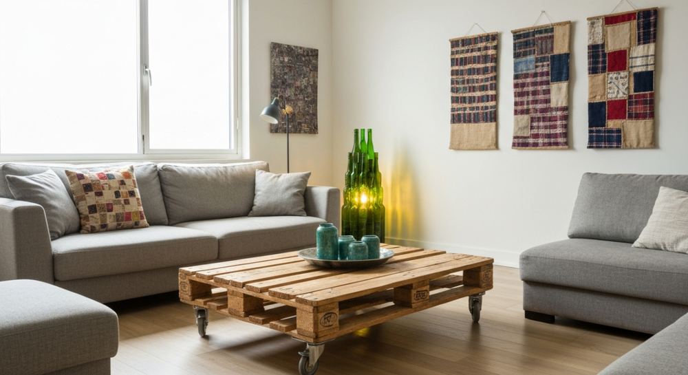 ¿Qué son los materiales reciclados en decoración?