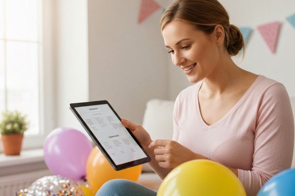 Cómo hacer el horario de una fiesta