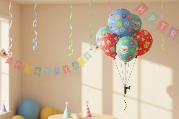 Consejos de seguridad para decoraciones de fiestas infantiles