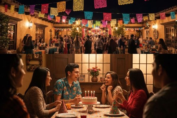 Diferencias entre fiestas grandes y pequeñas